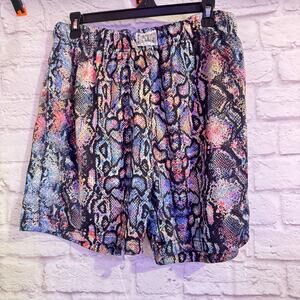 Certified Reserve SZ XL Men’s Colorful Thick elastic waist Shorts